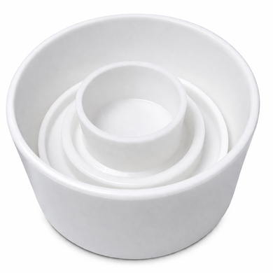 Форма под пресс с крышкой-поршнем (на 2,5-3 кг, низкая крышка), Сыротека